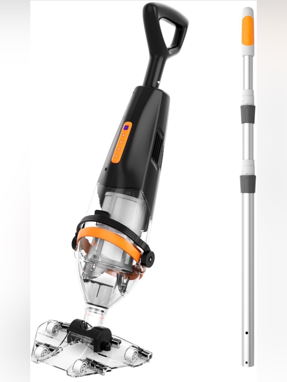 Cordless pool vacuum